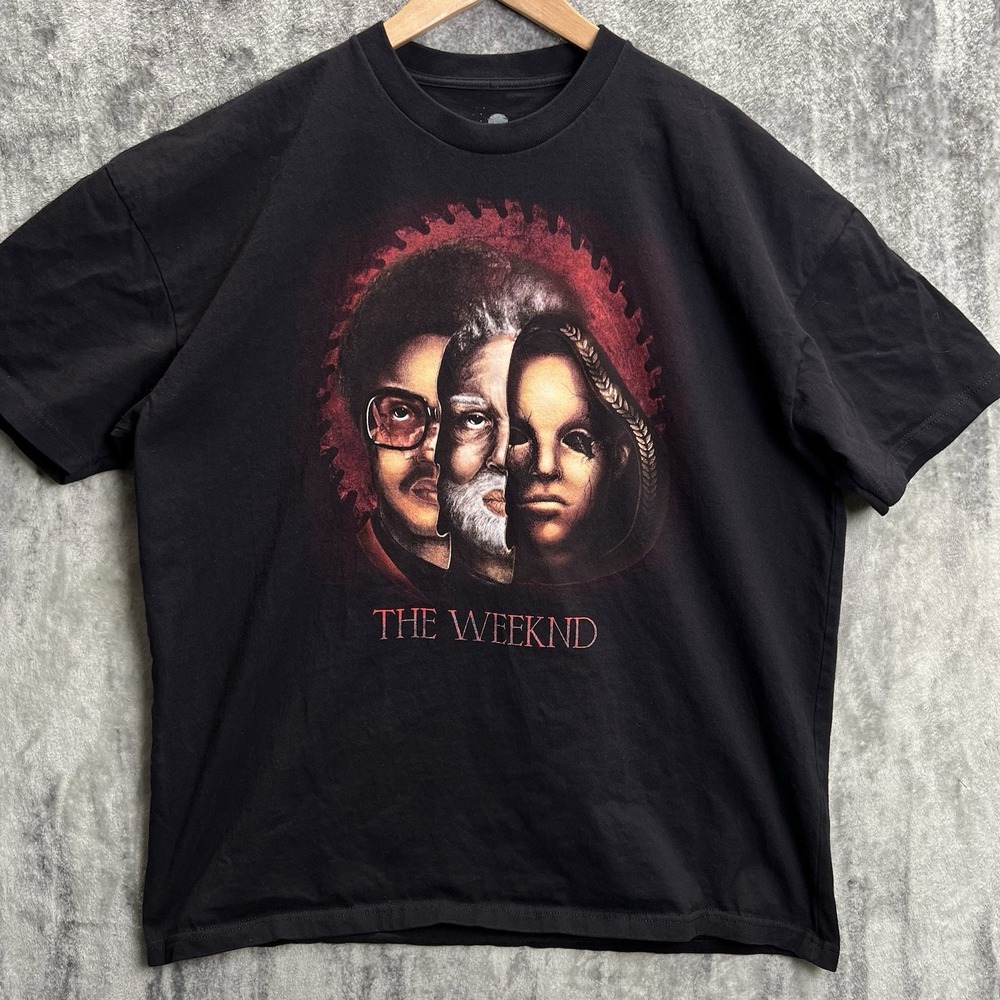Universal Studios Hollywood HHN 2024 The WEEKND Nightmare Trilogy T-Shirt XL